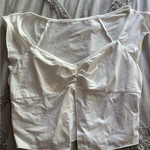 SHEIN White Short Sleeve Tee
